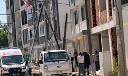 Bursa'da montaj yaparken elektrik akımına kapılarak öldü