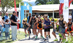 Sukaypark’ta sporun kalbi Duatlon müsabakalarıyla attı