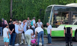 Bursa'da anne ve bebeğine otobüs çarptı