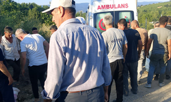Bursa'da freni boşalan traktörün altında kaldı!