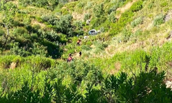 Antalya'da otomobil uçuruma yuvarlandı: 5 ölü, 2 yaralı
