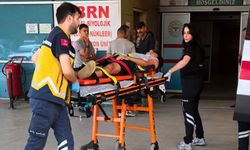 Otomobil ile çarpışan bisiklet sürücüsü hastaneye kaldırıldı