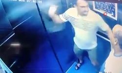 Eski yöneticiler asansörde karşılaşınca yumruklar havada uçuştu