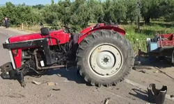Bursa'da traktör kazası: 2 yaralı