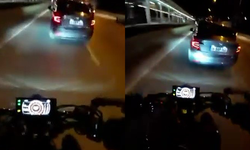 Bursa'da sollamak isterken otomobile çarptı! Ölümden döndüler...