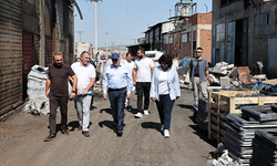 Başkan Şadi Özdemir mahallelerdeki sorunları yerinde inceledi