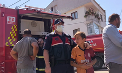 İnegöl'de yumurta deposunda yangın: Minik Huzeyfe'nin gözyaşları yürek burktu