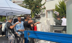 Böyle gelenek görülmedi.. Damat su tankına atıldı