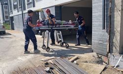 Krikodan kayan aracın altında kalan şahıs ağır yaralandı