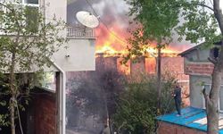 Ordu'da çatı katı yangınında 1 ton fındık küle döndü