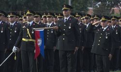 Işıklar Jandarma Astsubay Meslek Yüksekokulu'nda mezuniyet coşkusu