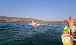 İznik Gölü'nde tekneden düşen 3 kişiden biri yaralandı