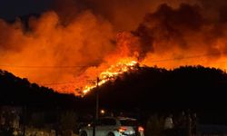 Fethiye'deki orman yangını evlere sıçradı, tahliye çalışmaları sürüyor
