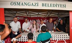 Osmangazi Belediyesi’nden Mevlit Kandili’nde geleneksel ikram