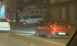 Bursa'da makas atarak trafiği tehlikeye soktu, gözden kayboldu