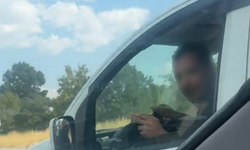 Trafikte tartışma kamerada! “Ben Buse, fenomenim!”