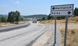 Bursa Büyükşehir Harmancık'ta da yolları yeniliyor