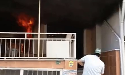 Bursa'da yangın! Apartmandan dumanlar yükseldi...