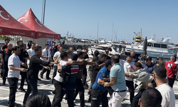Silivri’de gergin anlar: Basın mensuplarına saldırı kamerada
