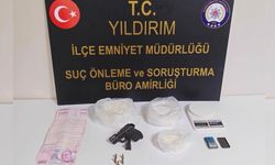 Bursa'da uyuşturucu operasyonu: 1 kilo 210 gram metamfetamin ele geçirildi