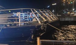 İDO deniz otobüsü Mudanya İskelesi’ne çarptı: Yolcuların panik anları kamerada