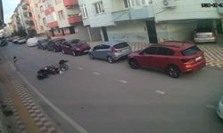 Aniden yola çıkan çocuğa motosiklet çarptı