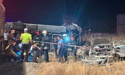 Gaziantep'te feci kaza: 5 ölü, 13 yaralı