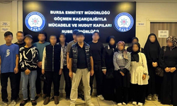 Bursa’da 10 kaçak göçmen yakalandı