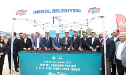 İnegöl'de kentsel dönüşümün 2. ve 3. etaplarında temel atıldı