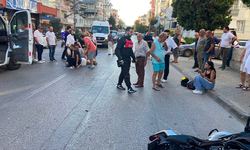 Mudanya’da motosiklet yayaya çarptı: 2 yaralı