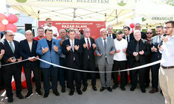 Osmangazi’de yeni pazar alanı hizmete açıldı