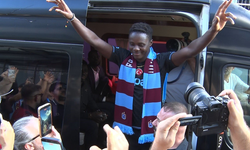 Trabzonspor’un yeni transferi Franculino Dju, Trabzon’a geldi