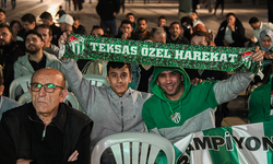 Osmangazi Meydanı’nda yeşil-beyaz coşku