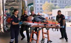 İnegöl’de çatıdan düşen 65 yaşındaki usta yaralandı