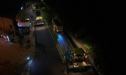 Bursa Büyükşehir ekiplerinden ulaşımda gece mesaisi
