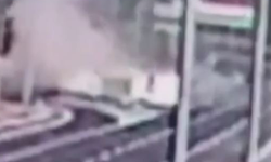 Manisa'da 11 kişinin öldüğü feci kazanın güvenlik kamerası görüntüleri ortaya çıktı