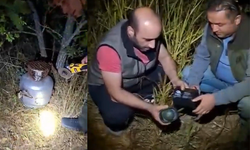 Bursa'da akıl almaz düzenek: Ses cihazını mutfak tüpünün içine gizlediler