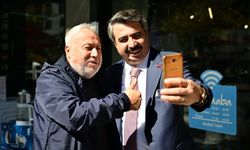 Başkan Oktay Yılmaz'dan esnafa ziyaret