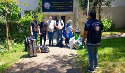 Bursa'da yabancıları kaçak taşıyan organizatör kıskıvrak yakalandı