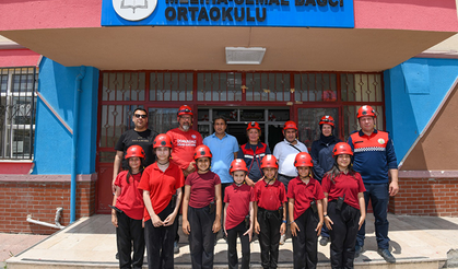 Osmangazi Belediyesi’nden okullarda afet bilinci çalışması