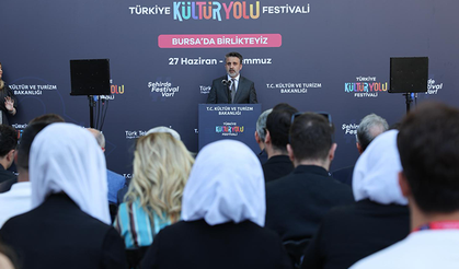 Türkiye Kültür Yolu Festivali'nin 8'inci durağı Bursa oldu