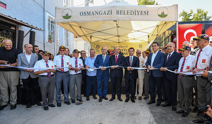 Osmangazi’de Yaşar Kemal Medeniyetler Kütüphanesi hizmete açıldı