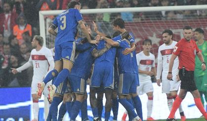 A Milli Futbol Takımı, İtalya’ya 12. kez kaybetti