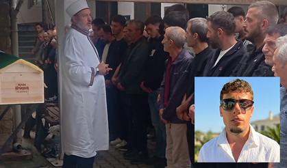 Motosiklet kazasında hayatını kaybeden genç son yolculuğuna uğurlandı