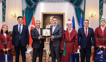 Başkan Vekili Biba ahileri ağırladı