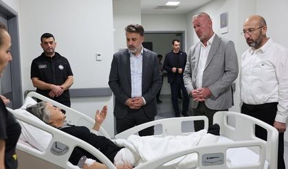 Başkan Vekili Biba, acı günde vatandaşları yalnız bırakmadı