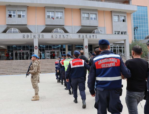 Edirne’de terör operasyonu! 13 şüpheli yakalandı