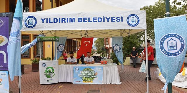 Yıldırım’da emektar kitaplar nakite dönüşüyor