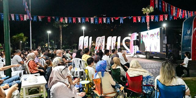 Büyükşehir’den Kültürpark’ta Yeşilçam esintisi