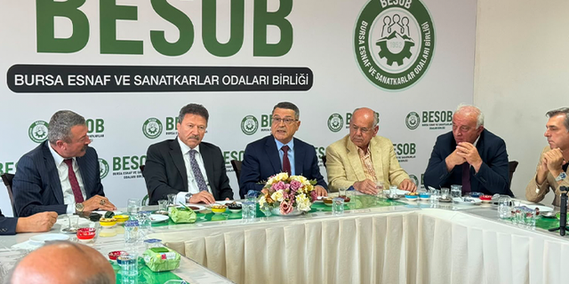 Mehmet Yiğiner’den BESOB’a ziyaret